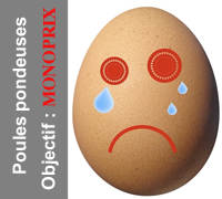 Monoprix, les oeufs de batterie, ça suffit !