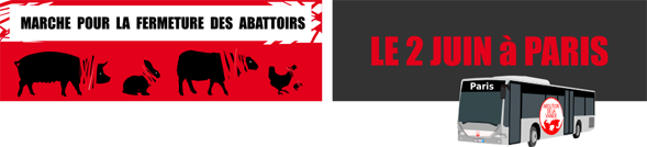 Marche pour la fermeture des abattoirs