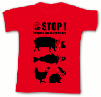 tee-shirt coupe droite