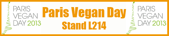 Stand L214 au Paris Vegan Day