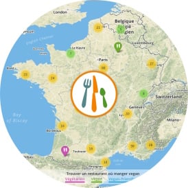 Version mobile du site VegOresto