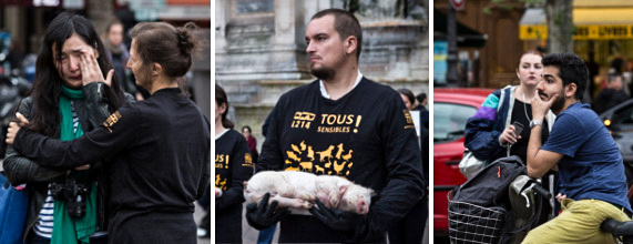 action L214 à Paris