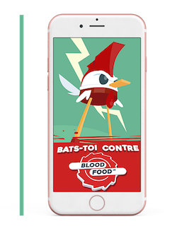 Application Blood Food