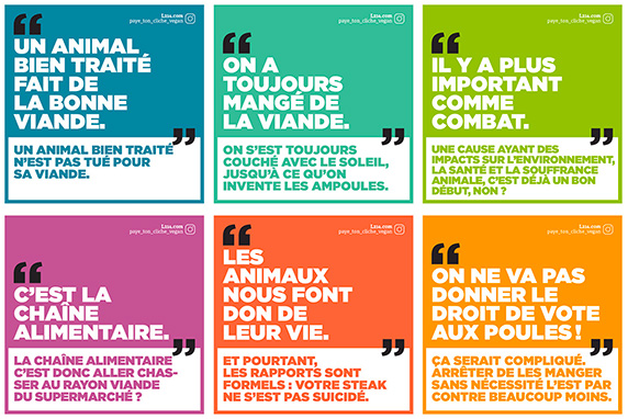Les stickers des idées reçues