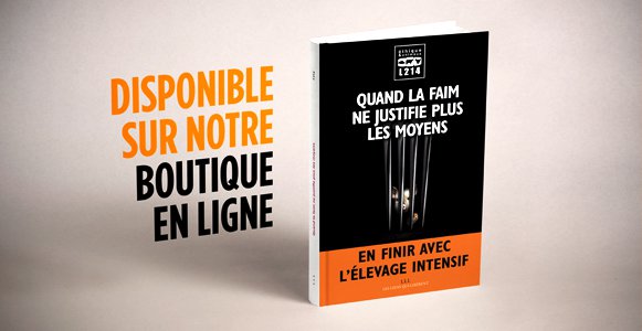 Le livre disponible sur la boutique L214
