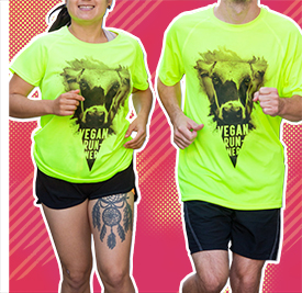 T-shirt vegan runner