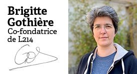 Brigitte Gothière, co-fondatrice de L214