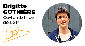 Brigitte Gothi&egrave;re, cofondatrice de L214